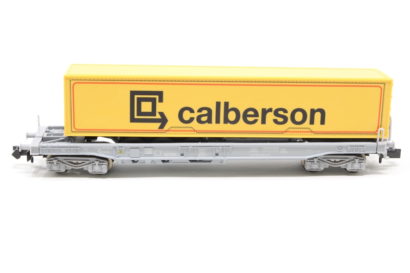Minitrix 15146 Set of 3 Flat Cars with 3 Containers of the - Hattons