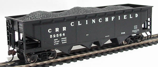 Wagon Bachmann 17606 – Quad Hopper Transport Charbon – Echelle HO 1/87 – Neuf