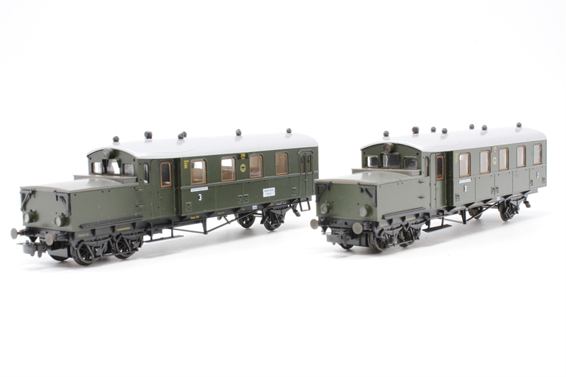 Liliput 177-01 2 Car Set Accu Train 256 & 257 