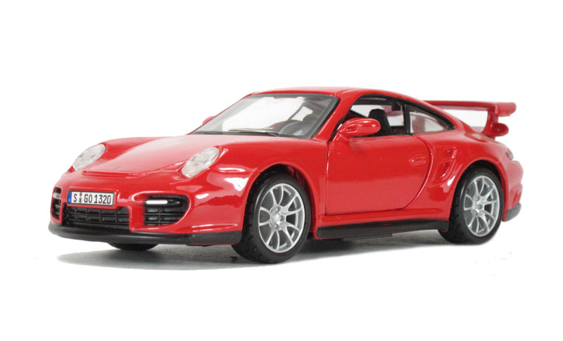 Bburago 18-43023RE Porsche 911 GT2 - Red - Hattons