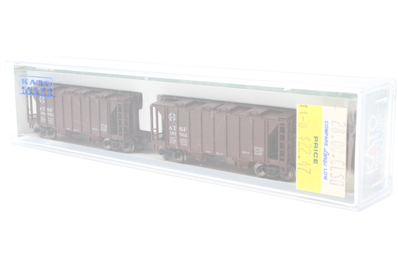 ◉KATO◉186-0208 AC&F 70t CoveredHopper◉N◉ Kato 106-4700, N Scale ACF 70 Ton 2 Bay Covered Hopper 8 Car