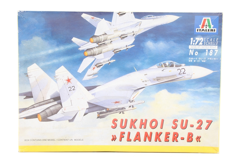 Italeri 187IT Sukhoi Su-27 Flanker B