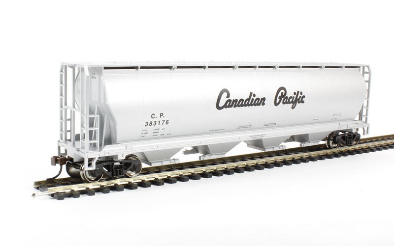 Bachmann HO Scale Canadian 4-Bay Grain Hopper – Canadian Pacific With Flashing End-of-Train Device (FRED)