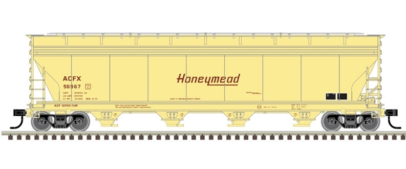 Atlas 20006383 ACF 5250 Covered Hopper, Honeymead 56974