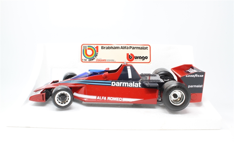Burago 1/14 - F1 Brabham Parmalat Alfa Romeo BT46 #1 - Miniature Voiture Formule 1 (occasion)