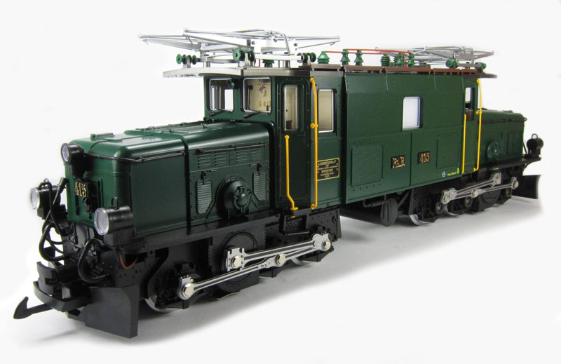 LGB 22405 RHB Ge 6/6 Crocodile electric locomotive 415 in - Hattons