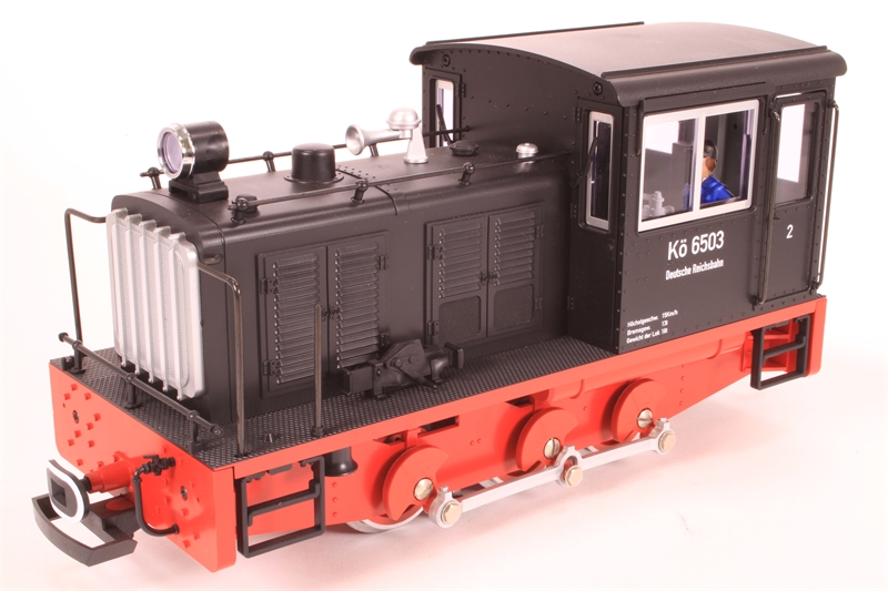 LGB 22620LGB 0-6-0 Diesel Locomotive in Black of the - Hattons