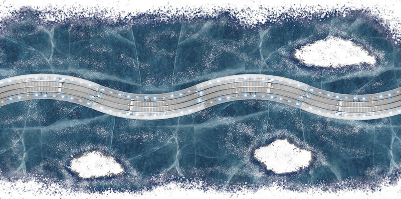 thumbnail image 2 of Lionel FasTrack O36 Curve Track 4-Pack - Model Train Layout Tracks 2 of 13