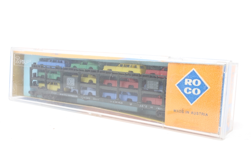 ROCO 2351 昭和のNゲージ Roco 2351 Bogie Car Transporter of the DB - Hattons