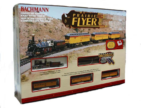 BACHMANN N Scale E-Z Track System Prairie Flyer deals Train Set #24004