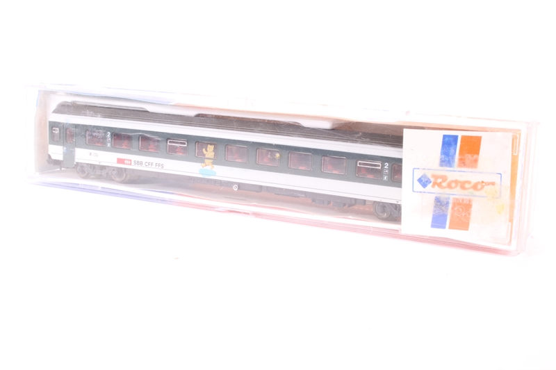 2 voitures unifiées EW IV A, 1CL, InterCity, CFF/SBB/FFS - MARKLIN 42154