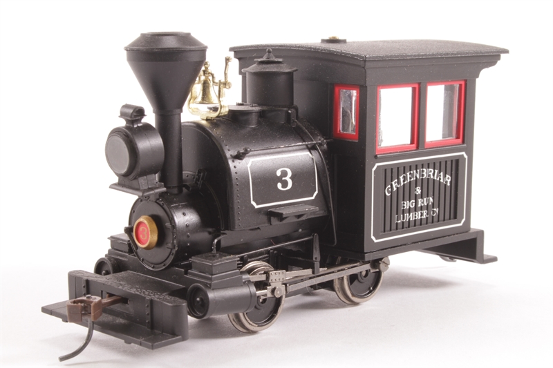 Bachmann USA 25357BAC 0-4-0 Porter Steam Loco - Greenbrier - Hattons