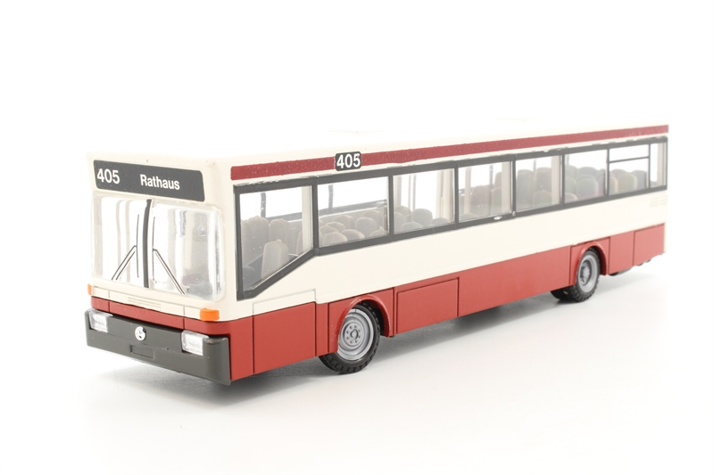 Miniature Bus NZG Mercedes O405 – Échelle 1/50 – Bel état De Collection