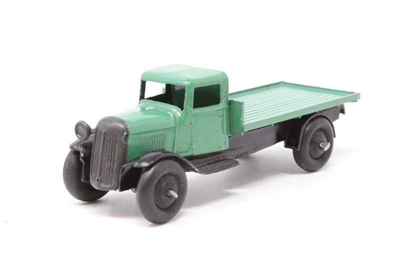 DINKY TOYS ANCIENNE - CAMION BENNE ENTREPRENEUR - Made in England - N° 25A