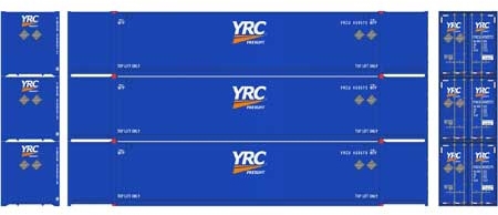 Athearn Ath Cimc Containers Yrc Pack Of