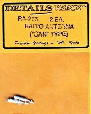 Details West 274 HO Scale Sinclair Antenna -- Long Type Pkg(4 - Foto 4