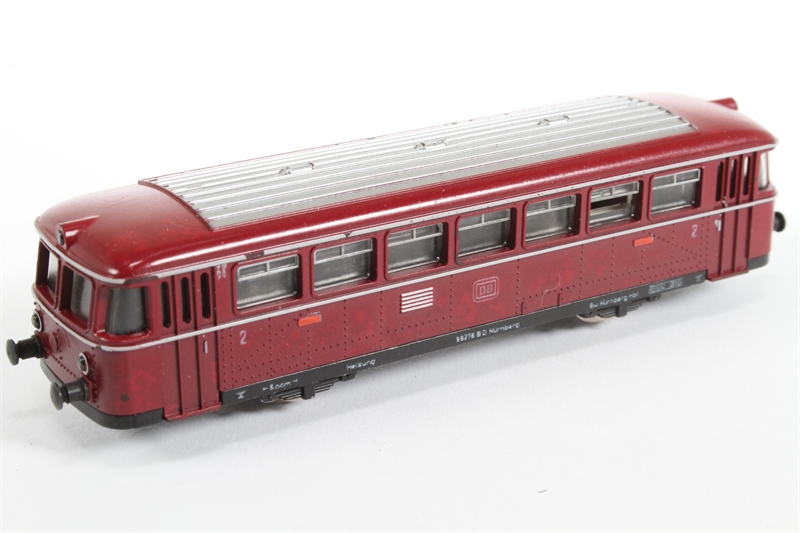 Minitrix 2981 Class VB98 railbus trailer of the DB (unpowered dummy car)