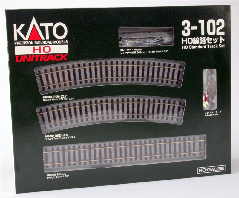 KATO HO 3-102 HO 線路セット