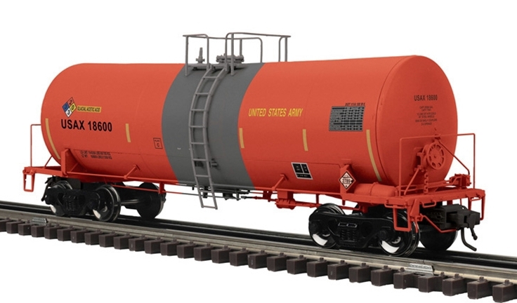 Atlas 3001456 Trinity 17,600 Gallon Corn Syrup Tank Car, US Army (Red)