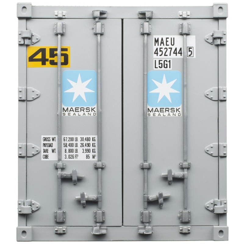 【非売品】MAERSK WORLD ATLAS Atlas 3006319-3 45' Container, Maersk 4527445 - Hattons