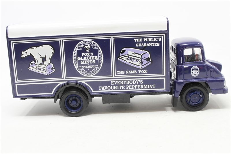 Miniature Corgi 1/50 Thames Trader Box Van Lucozade – Jaune – Occasion