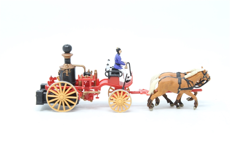 Preiser 30428 1900 Horse drawn steam fire engine