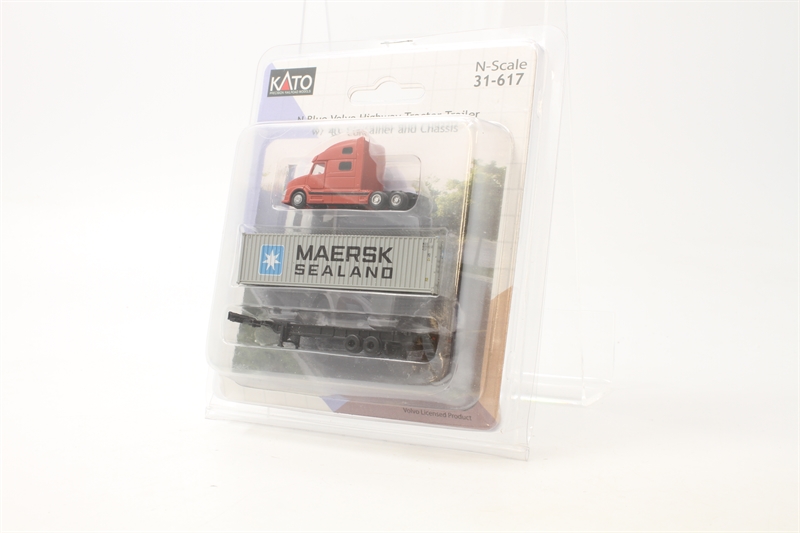 N 1:160 - Carro portacontainer a 4 assi, 2 container 22' Rheinkraft