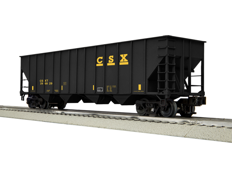 Lionel 317220 CSX LionScale 100-Ton 4-Bay Hopper (Set of 6)