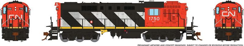 Rapido Trains North America 32056RNA RSC-14 MLW 1754 of the Canadian ...