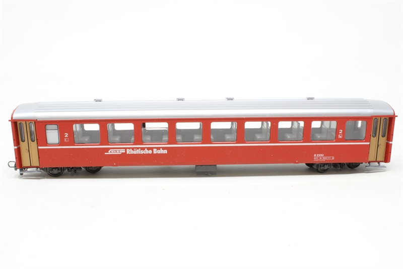 Wagon Bemo 3250 112 - Voiture RhB B 2372 2ème Classe - Échelle HOm - Occasion