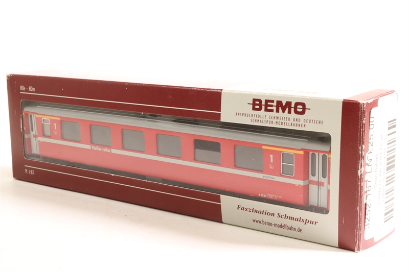 Bemo 3252-167 1st Class Passenger Coach of the RhB - Hattons