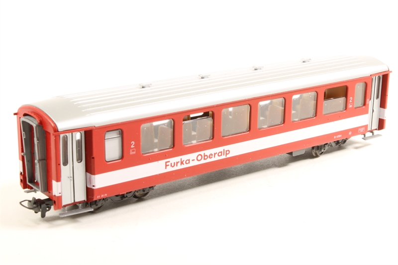 Bemo 3259-222 2nd Class Passenger Car B4264 of the Swiss - Hattons