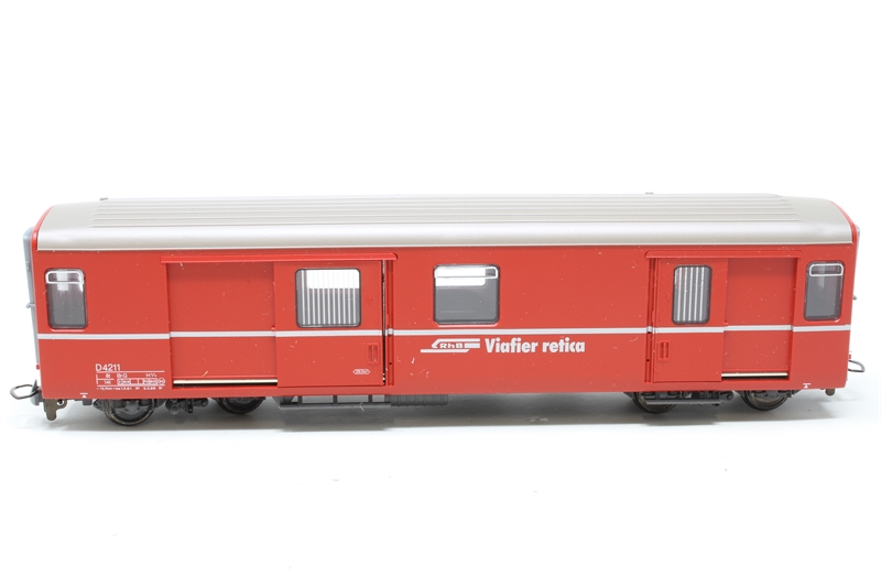 BEMO 外国車両 Rh B D4211 Viafier retina AB1541 Rhatische Bahn DZ4037 / 鉄道模型 Bemo 3269-121 Parcel Coach D4211 of the Swiss RhB - Hattons