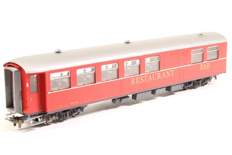 Bemo 3273-110 Dining Car - WR 3810 of the RhB - Hattons