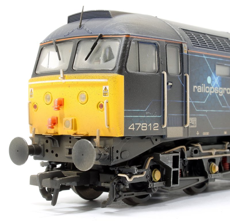 Bachmann Branchline 35-412ZW Custom Weathered Class 47/4 47812 Rail