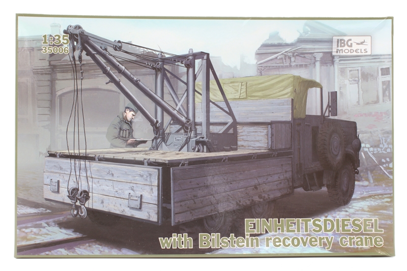 Einheitsdiesel with Bilstein Recovery Crane |IBG Models|35006| 1:35