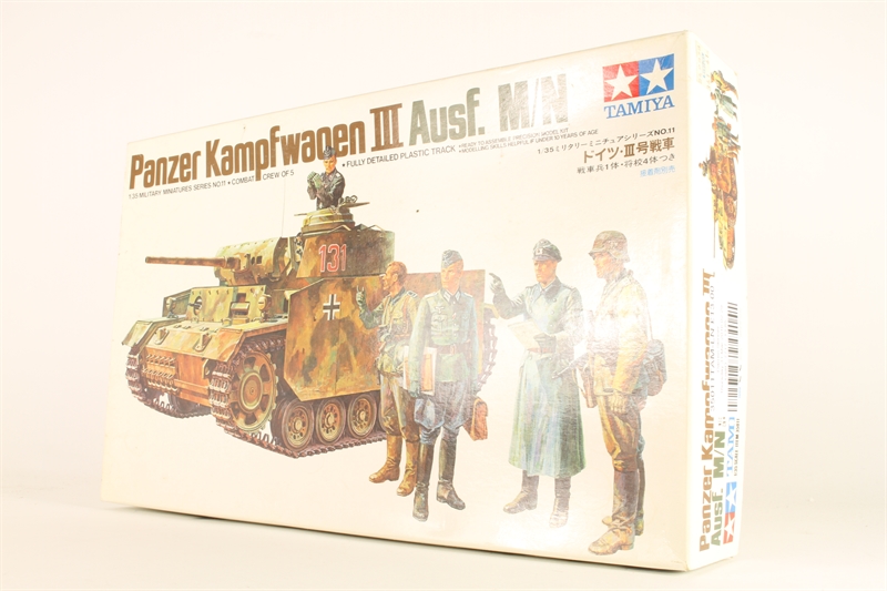 Tamiya 1/35 German Army Panzer III Ausf.M/N Remote Control