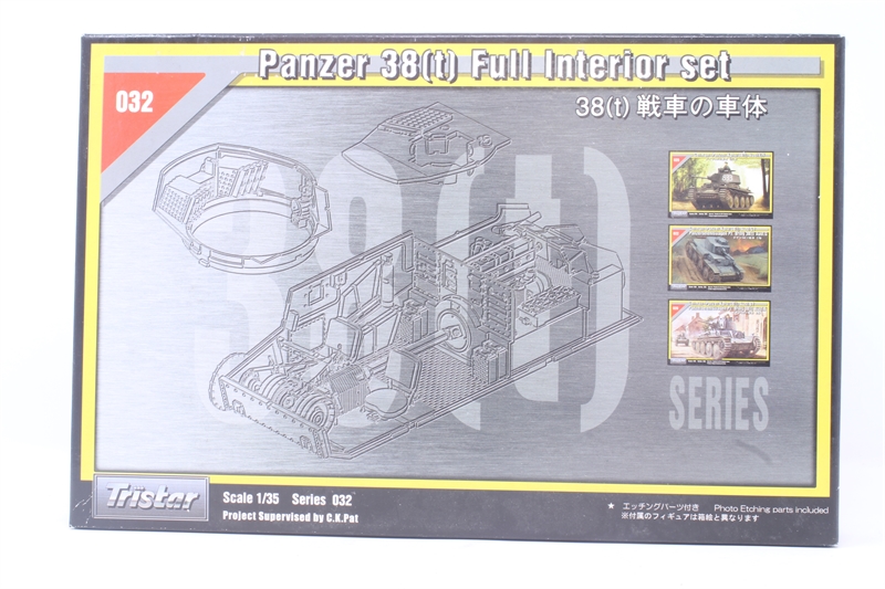 Maquette Tristar 1/35 Char Panzer 38(t) - Kit Complet Interior (Occasion Comme Neuf)