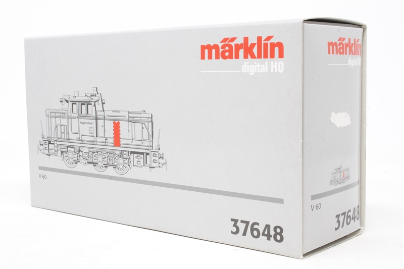Coffret Marklin 3264 - Locomotive Diesel V60 1009 + Wagons Et Rails - HO - Occasion
