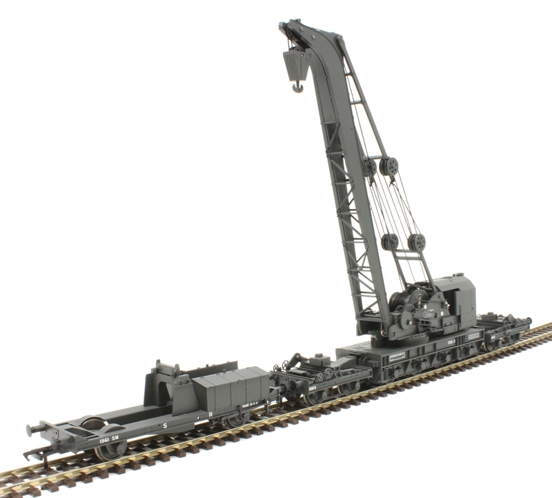 Bachmann Branchline OO Gauge (1:76 Scale) 45 ton Ransomes and Rapier rail crane