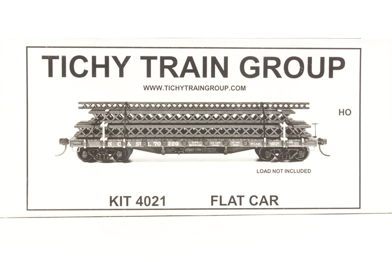 Tichy Train Group 4021TTG 40FT 50 Ton Flat Car Kit