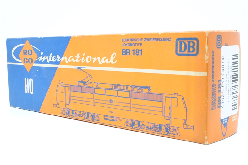Roco 4142A Class BR 181 222-1 of the DB - Hattons