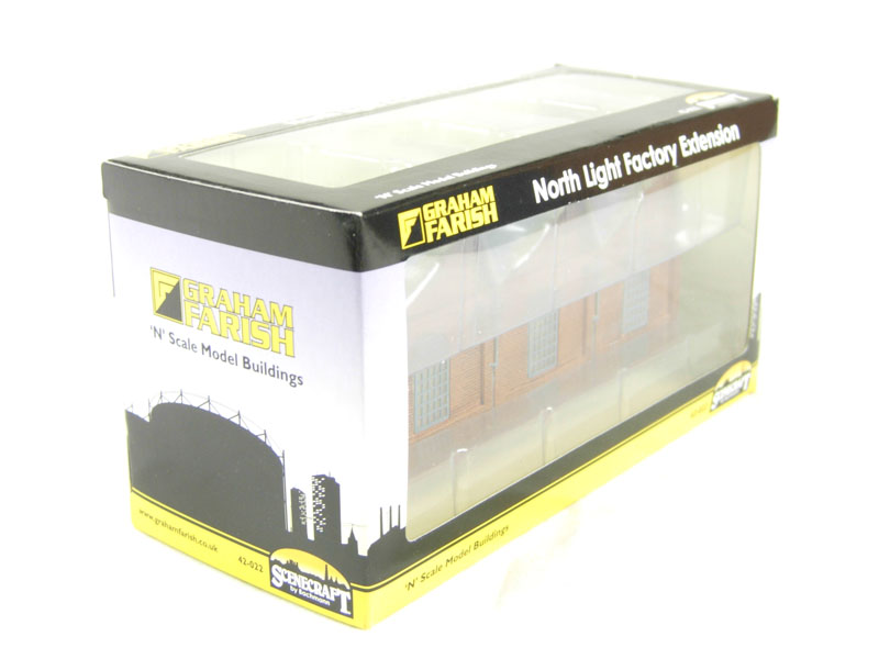 Graham Farish 42-022 Northlight factory unit extension - Hattons