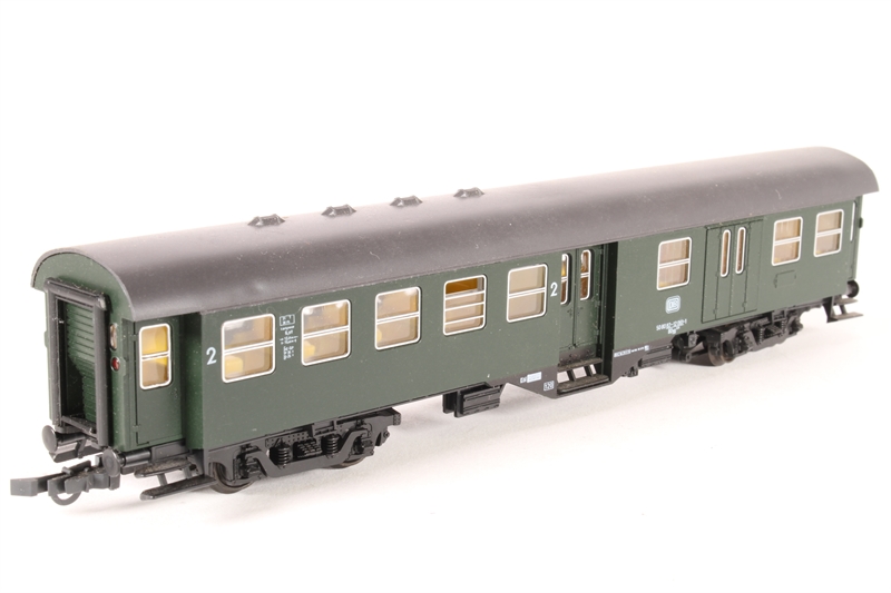 Wagon Mixte Fourgon/2e Classe DB Roco 4255 - Échelle HO - Occasion Bon état