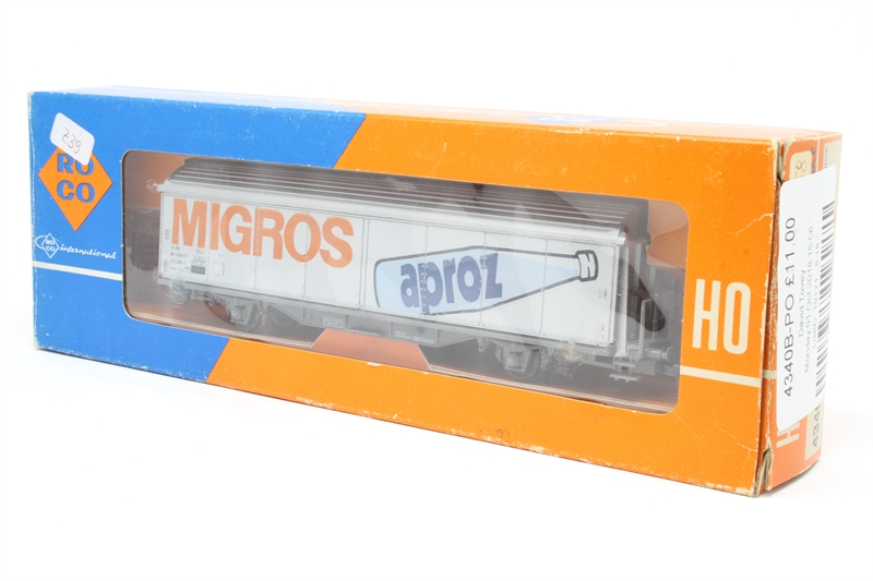 ROCO HOゲージ 貨車 MIGROS オーストリア製 ROCO HOゲージ 貨車 MIGROS オーストリア製 ROCO HOゲージ 貨車