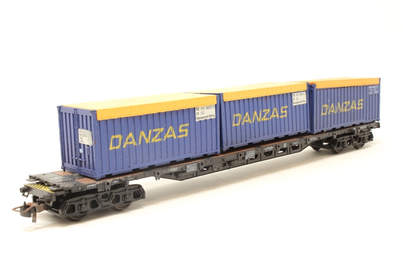 Roco 66616 wagon poche Hupac DANZAS CFF (Gebraucht) in Hauterive NE für