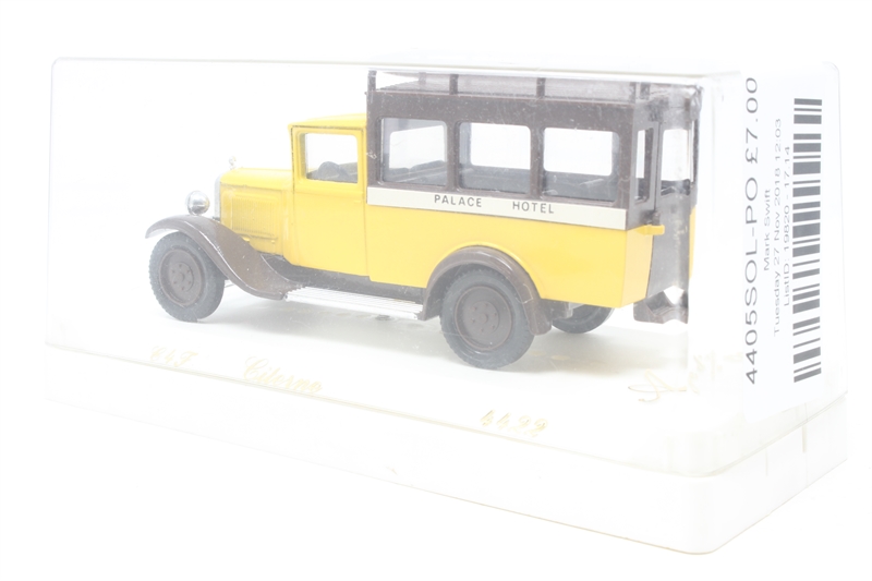 CITROEN C4F MICHELIN SOLIDO 1:43