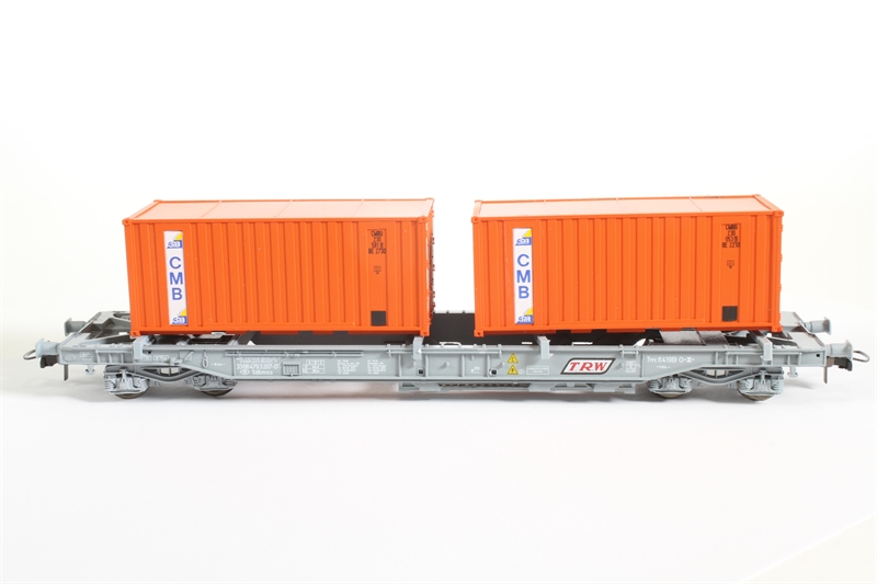 Wagons Roco Porte-conteneurs GARTNER OBB 47543 – Modélisme Ferroviaire HO