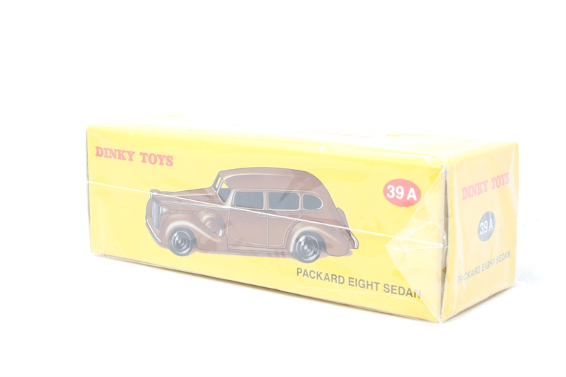 Dinky Toys N°39A Packard Super 8 Limousine - 1/43 - Verte - Repeinte