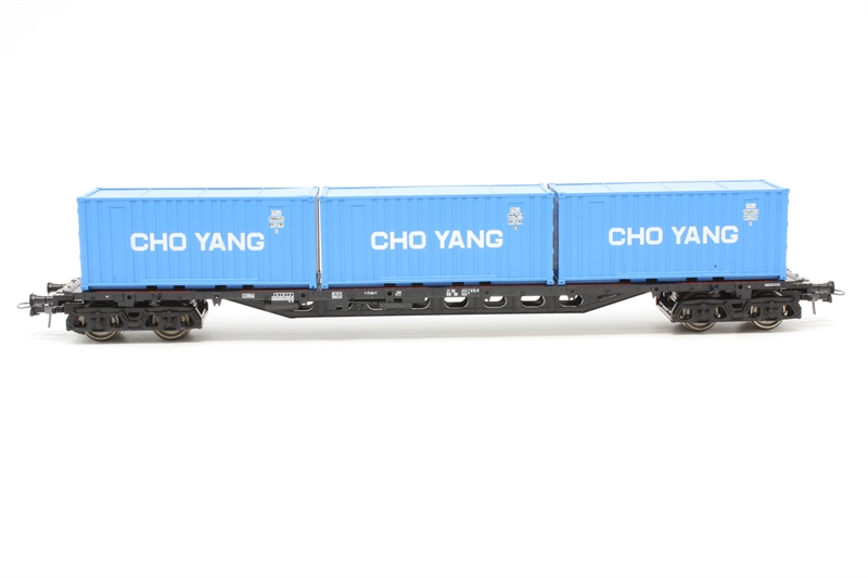 ROCO 47008 (H0) - Wagon poche unifié Sdkmss 2 conteneurs ARTHUR PIERRE / MAERSK - Modélisme